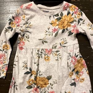 Jersey-Knit Floral-Print Dress for Girls